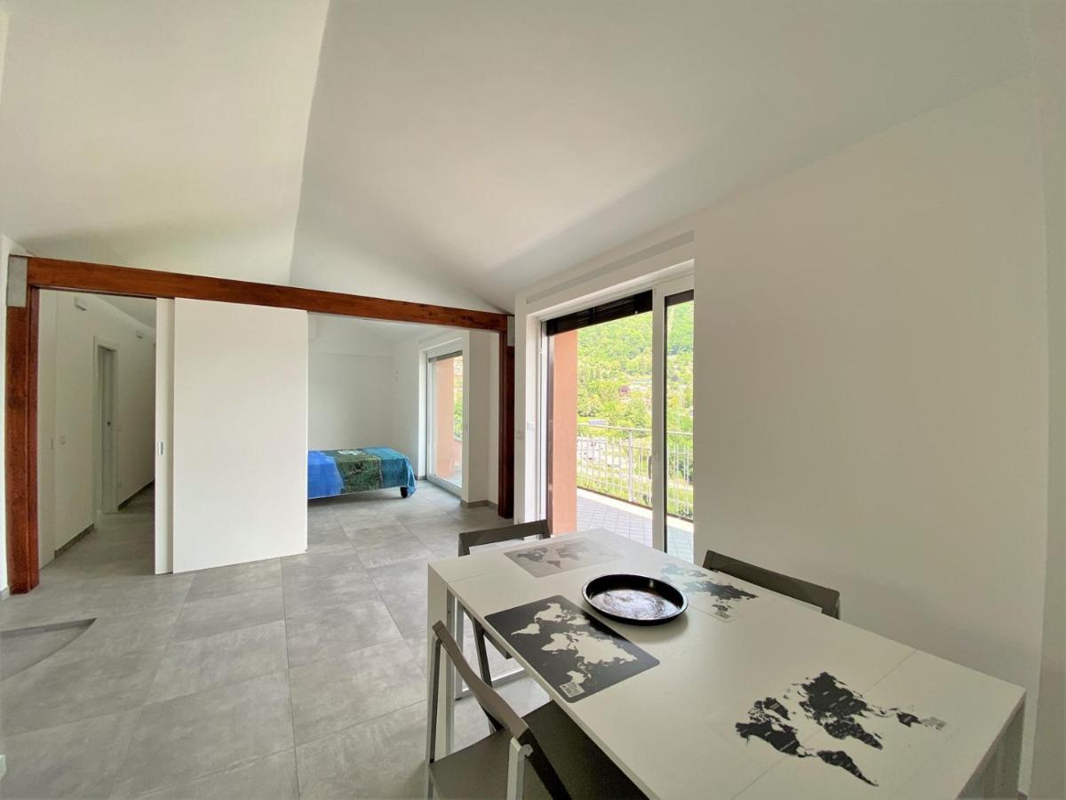 La Rondinella - Loft With Fantastic View On Lake Como Daire Argegno Dış mekan fotoğraf