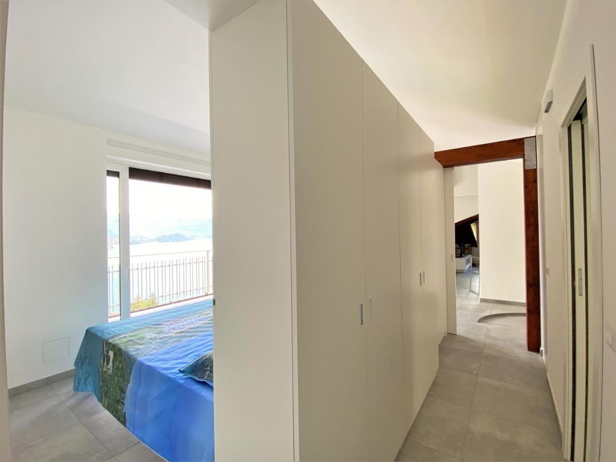 La Rondinella - Loft With Fantastic View On Lake Como Daire Argegno Dış mekan fotoğraf