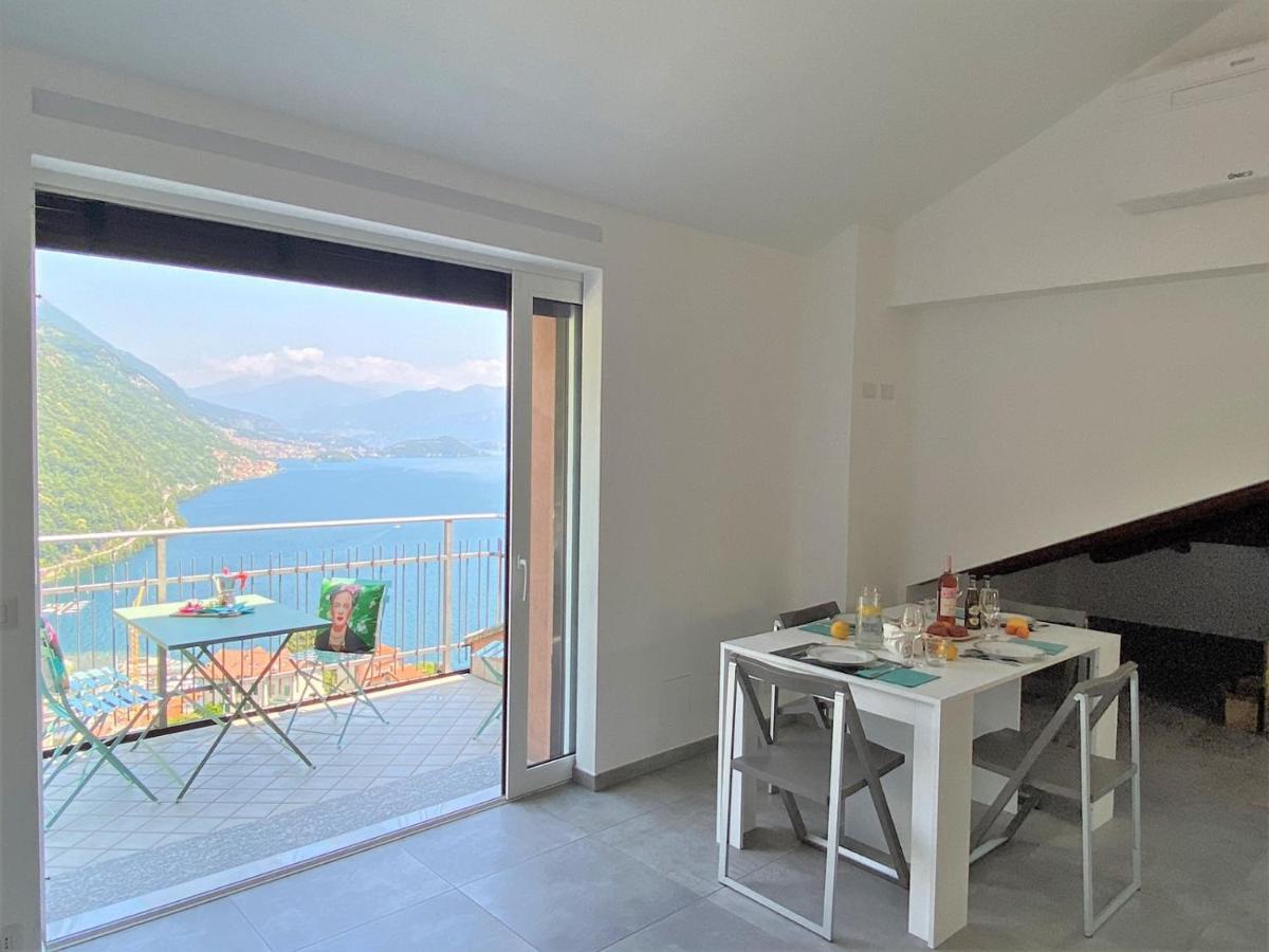 La Rondinella - Loft With Fantastic View On Lake Como Daire Argegno Dış mekan fotoğraf