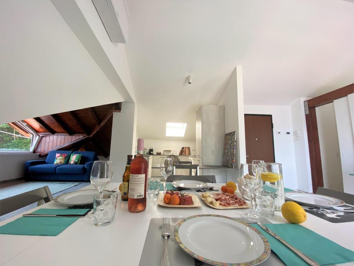 La Rondinella - Loft With Fantastic View On Lake Como Daire Argegno Dış mekan fotoğraf