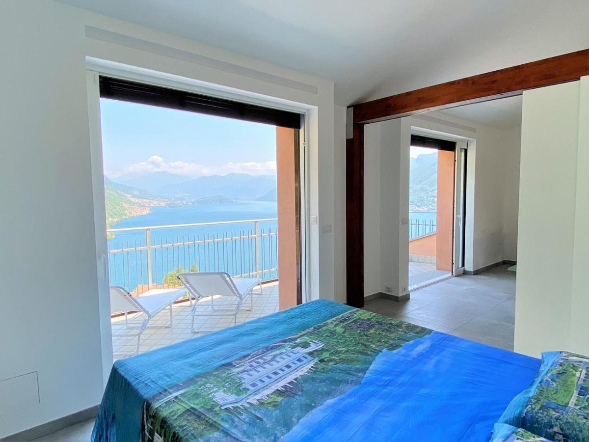 La Rondinella - Loft With Fantastic View On Lake Como Daire Argegno Dış mekan fotoğraf